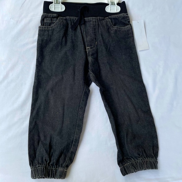 BNWT Kids HQ Baby Boys' 2-pc. Emergency Vehicles Hoodie & Denim Jogger Pant Set - Picture 4 of 5